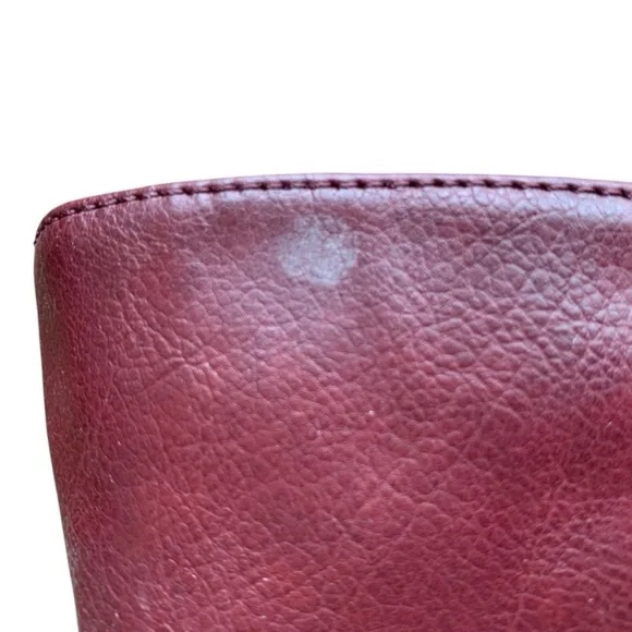 JOURNEE Ivie Boots Knee High Riding Boot Style Wine Color Size 9 Wide Calf VGUC - Picture 9 of 16